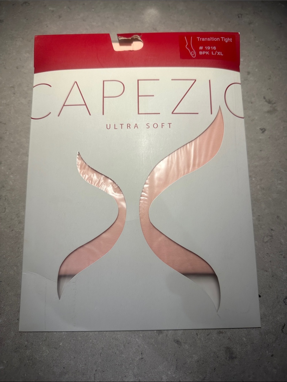 Capezio Ultra Soft Transition Ballet Tights in Pink. Brand new. Size L
